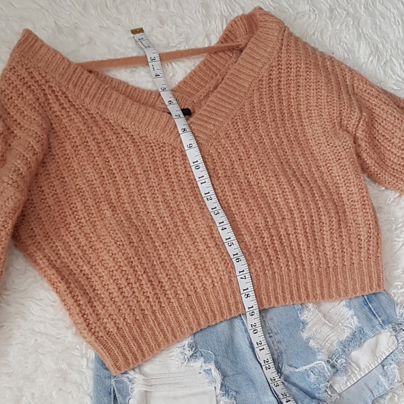 ☕ DUSTY THICK CHUNKY KNIT WARM OVERSIZED SWEATER - Picture 6 of 6